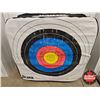 Image 1 : Archery Target : The Block : Double-Sided (Measures : 33"H x 33"W x 13-1/2"D)