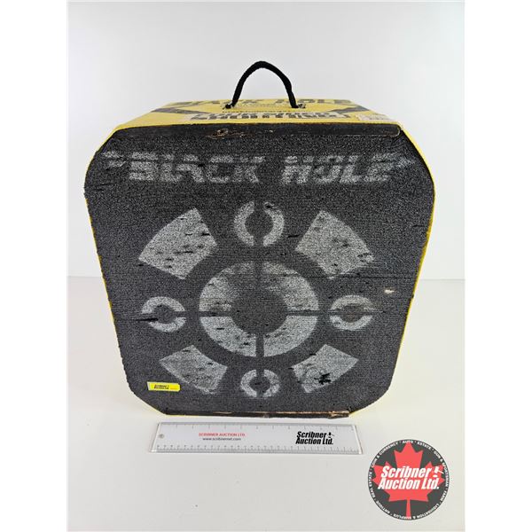 Archery Target : Black Hole : Four-Sided (Measures : 18"H x 16"W x 11"D)