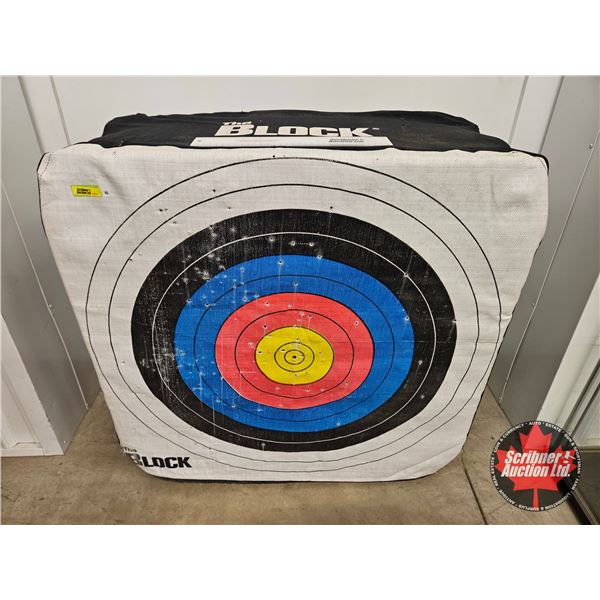 Archery Target : The Block : Double-Sided (Measures : 33"H x 33"W x 13-1/2"D)