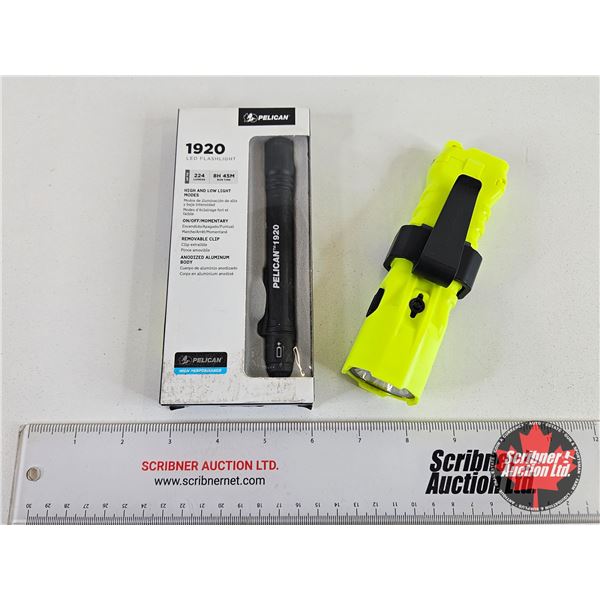 LED Flashlights (2) (Unused) - Pelican 3315 - Pelican 1920