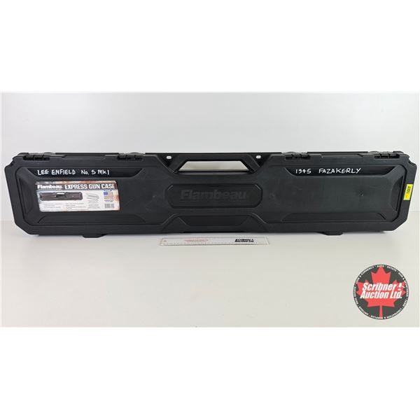 Hard Shell Gun Case : Flambeau (Measures : 45-1/2"L x 8-1/2"W x 3"D