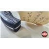 Image 15 : Knife Set (4)  (Consignor Tag - Damascus Knife Set : Green & Black Laminate w/Mosaic Pins) (Longest 