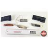 Image 7 : Variety of Pocket Knives (3) w/Magnesium Fire Starter/Sharpening Stone