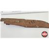 Image 7 : Knife w/Leather Sheath (Consignor Tag - Frosts Mora Knife Sweden) (Total Length of Knife : 9-1/2"L)