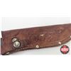 Image 6 : Knife w/Leather Sheath (Consignor Tag - Stainless Bowie Solingen Germany H7) (Total Length of Knife 