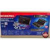 Image 2 : Workpro : 188 pc Tool Set With Tool Box : (1/4" drive &3/8" drive) (New In Box) (Box Measures : 10"H