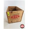 Image 11 : Vintage CIL Wooden Ammo Box : w/Collector Tins (4) (Box Measures : 8"H x 14" W x 8-1/2"D)