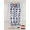 Image 1 : Store Display Rack w/Fishing Lures : BB Rattler (21) (New In Packages) (Rack Measures : 24"H x 12-1/