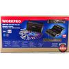 Image 2 : Workpro : 188 pc Tool Set With Tool Box : (1/4" drive &3/8" drive) (New In Box) (Box Measures : 10"H