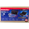 Image 2 : Workpro : 188 pc Tool Set With Tool Box : (1/4" drive &3/8" drive) (New In Box) (Box Measures : 10"H