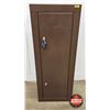 Image 1 : Gun Cabinet/Locker : Metal  (Measures : 55-1/2"H x 21"W x 10"D)