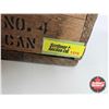 Image 7 : Vintage Wooden CIL Ammo Box : w/ Gun Socks (2): - Survival, Cowboy & Tractor Books (9) (Box Measures