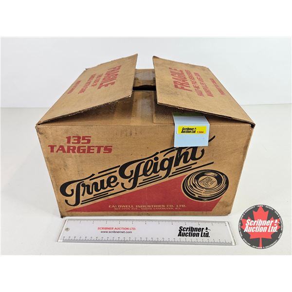 True Flight Clay Pigeons (123 Count) (FRAGILE NOT RECOMMENDED FOR SHIPPING)