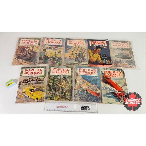 Popular Mechanics Magazines (c. 1940's) (9)
