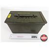Image 7 : Military Metal Ammo Box (Measures : 7"H x 6"W x 12"D)