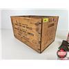 Image 7 : Vintage CIL Wooden Ammo Box : w/ Vintage Gun Power Tins (Empty) & Plastic Ammo Containers (Empty) & 