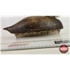 Image 6 : Wooden Duck Decoy  (Consignor Tag : Working Blue Bill Hen : Signed R. Humphrey : 1950) (Measures : 7