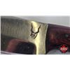 Image 3 : Knife w/Leather Sheath  (Consignor Tag : Stainless Skinner Laminate Wood : Leather Sheath) (Total Le