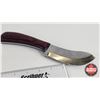 Image 6 : Knife w/Leather Sheath  (Consignor Tag : Stainless Skinner Laminate Wood : Leather Sheath) (Total Le