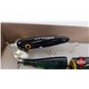 Image 2 : Vintage Fishing Lures : Large (9)
