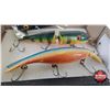 Image 4 : Vintage Fishing Lures : Large (9)