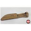 Image 5 : Knife w/Leather Sheath  (Consignor Tag : K.J. Erikson : Premier Knife : Mora, Sweden) (Total Length 