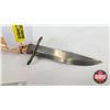 Image 6 : Knife w/Leather Sheath  (Consignor Tag : K.J. Erikson : Premier Knife : Mora, Sweden) (Total Length 