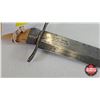 Image 7 : Knife w/Leather Sheath  (Consignor Tag : K.J. Erikson : Premier Knife : Mora, Sweden) (Total Length 