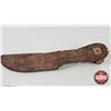 Image 9 : Knife w/Leather Sheath  (Consignor Tag : K.J. Erikson : Premier Knife : Mora, Sweden) (Total Length 