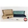 Image 1 : Combo (2): OLD PAL Custom 1035 Tackle Box & Shallow Plastic Storage Box (Old Pal Measures : 5"H x 13