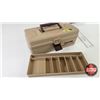 Image 2 : Combo (2): OLD PAL Custom 1035 Tackle Box & Shallow Plastic Storage Box (Old Pal Measures : 5"H x 13