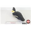 Image 3 : Wooden Duck Decoy : (Consignor Tag - Working Whistler Drake 1940's Bottom M or W) (Measures : 6"H x 
