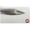 Image 2 : Knife w/Leather Sheath (Consignor Tag : Ojibwa Lamplough Solingen SO 5-1/2) (Total Length of Knife :