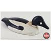 Image 5 : Wooden Duck Decoy (Consignor Tag : Working Golden Eye (Whistler) Drake 1930's) (Measures 5"H x 5-1/2