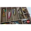 Image 11 : Fishing Tackle Box w/Contents : Plano Guide Series (c/w Complete Set of Tackle and Filleting Knife) 