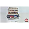 Image 1 : Fishing Tackle Box w/Contents : Plano Guide Series (c/w Complete Set of Tackle and Filleting Knife) 