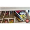 Image 4 : Fishing Tackle Box w/Contents : Plano Guide Series (c/w Complete Set of Tackle and Filleting Knife) 