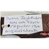 Image 11 : Knife w/Leather Sheath : (Consignor Tag : Puma Jagd-Nicker Date Code 42606 2nd Quarter 1966 Original