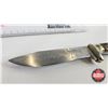 Image 2 : Knife w/Leather Sheath : (Consignor Tag : Puma Jagd-Nicker Date Code 42606 2nd Quarter 1966 Original