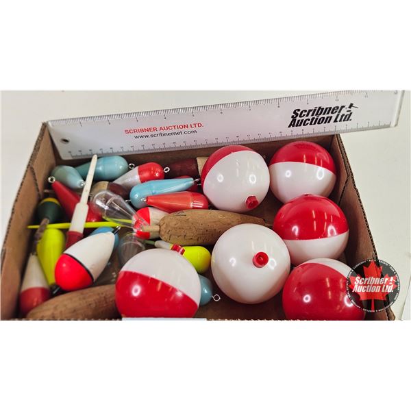 Assortment of Fishing Bobbers (32)