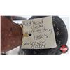 Image 10 : Wooden Duck Decoy : (Consignor Tag - Red Head Drake Working Decoy 1950's Hollow Body) (Measures : 7"