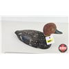 Image 4 : Wooden Duck Decoy : (Consignor Tag - Red Head Drake Working Decoy 1950's Hollow Body) (Measures : 7"