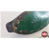 Image 8 : Wooden Duck Decoy : (Consignor Tag - Red Head Drake Working Decoy 1950's Hollow Body) (Measures : 7"