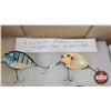 Image 2 : Vintage Fishing Lures : (11) - Heddon - Pfleuger - Brooks - Doll