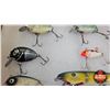 Image 4 : Vintage Fishing Lures : (11) - Heddon - Pfleuger - Brooks - Doll