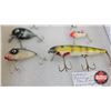 Image 5 : Vintage Fishing Lures : (11) - Heddon - Pfleuger - Brooks - Doll
