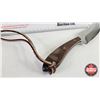 Image 5 : Knife w/Leather Sheath : D.H. Russell - Grohmann Belt Knife - Canada  (c/w Original Box) (Total Leng