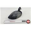 Image 3 : Wooden Duck Decoy (Consignor Tag : Working Blue Bill Drake from Lake St Peter : 1960) (Measures : 5-