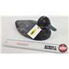 Image 4 : Wooden Duck Decoy (Consignor Tag : Working Blue Bill Drake from Lake St Peter : 1960) (Measures : 5-