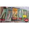 Image 3 : Vintage Fishing Lures : (22) - Rapala - Gibbs - Heddon - Paul Bunyan - etc.